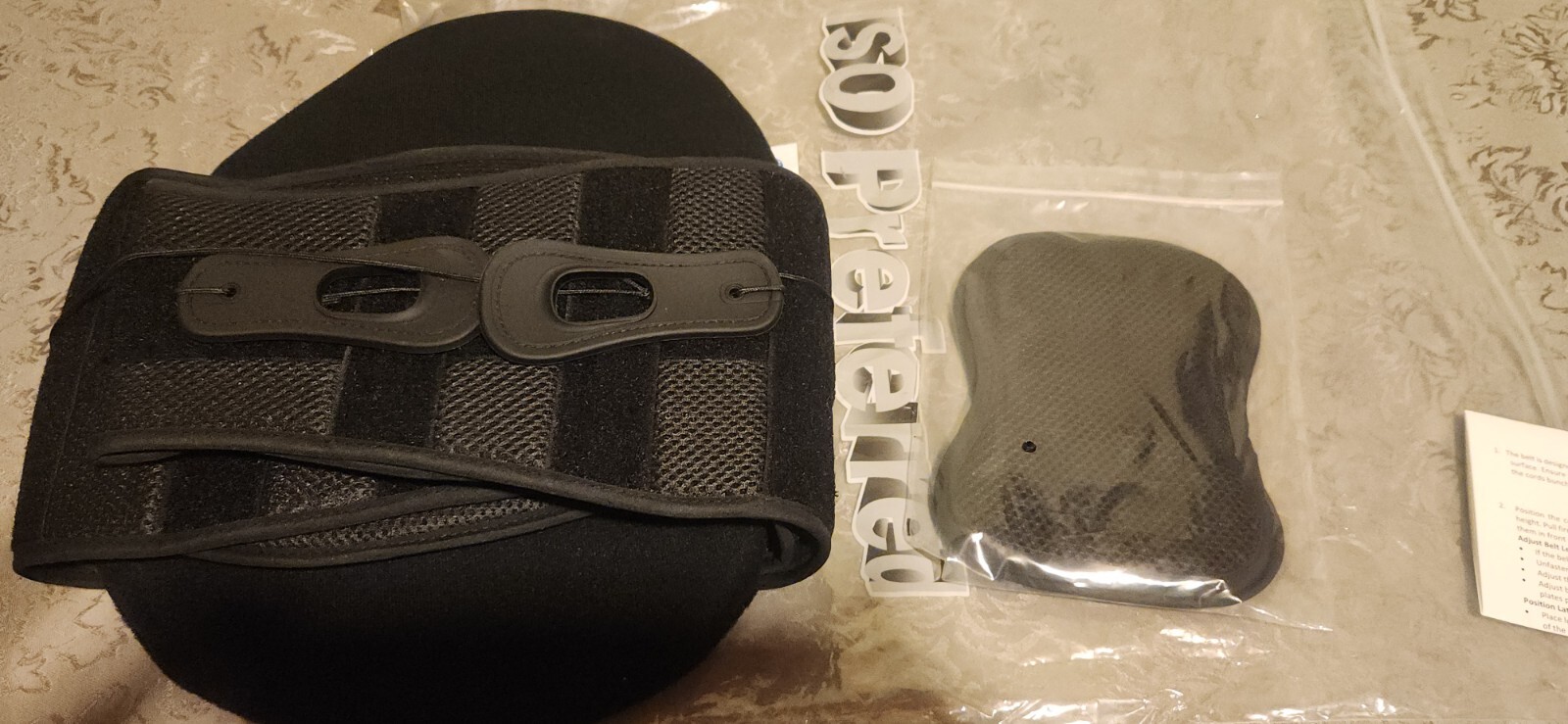 Lumbar Back Brace VI ISO-BA206 Fits size Small to 2XL NEW
