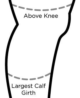Ready Wrap Knee Compression Wrap, ReadyWrap (Medium, Black)