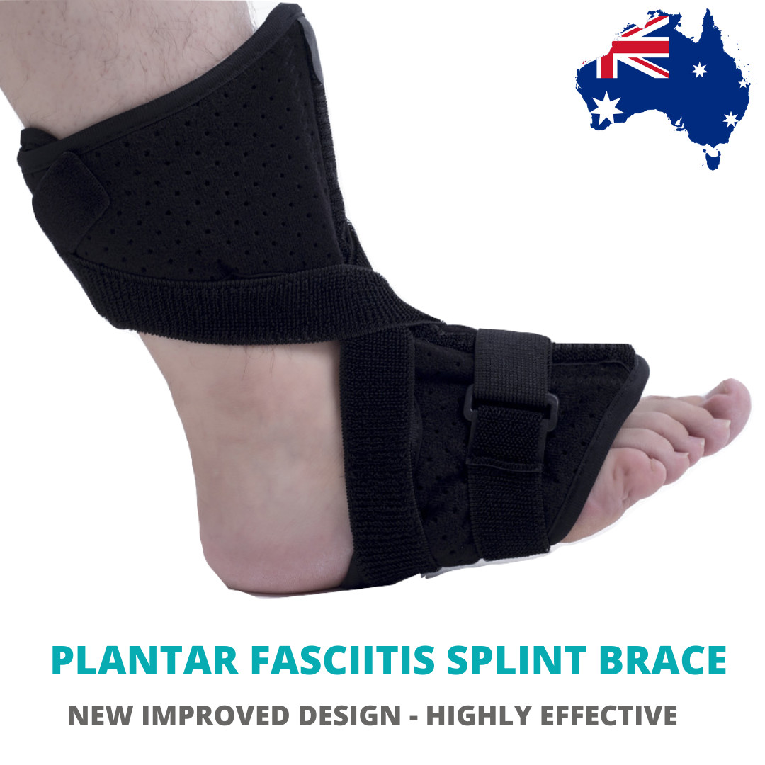 Plantar Fasciitis Night Splint Therapy Posterior Foot Drop Instep Injury Orthoti