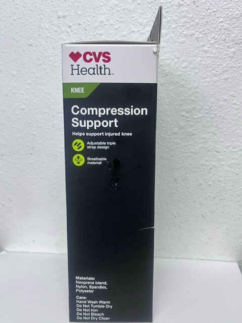 CVS Health Compression Knee Support Breathable Material Size XL/XXL