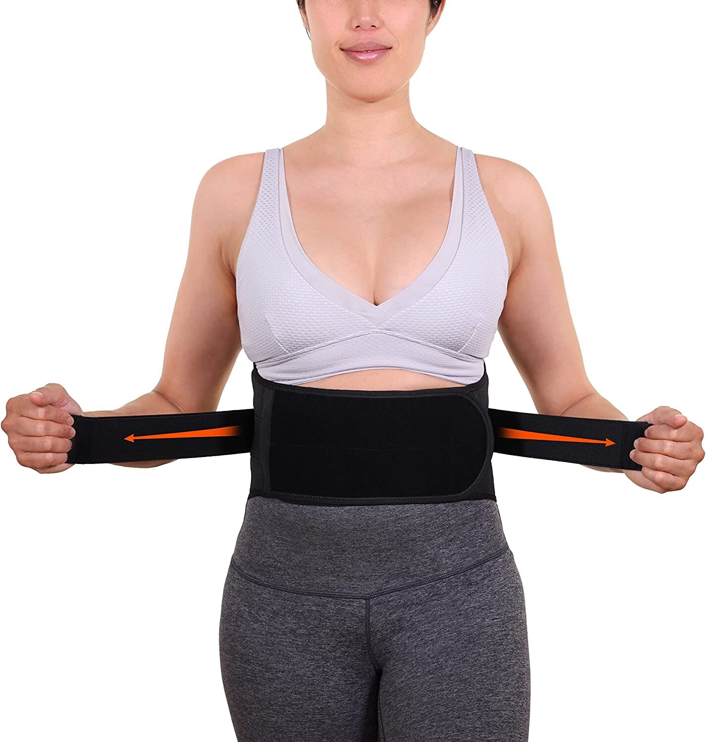 NEOHEALTH LOWER BACK BRACE WITH PULLEY SYSTEM, BREATHABLE BACK SUPPORT BELT- B14