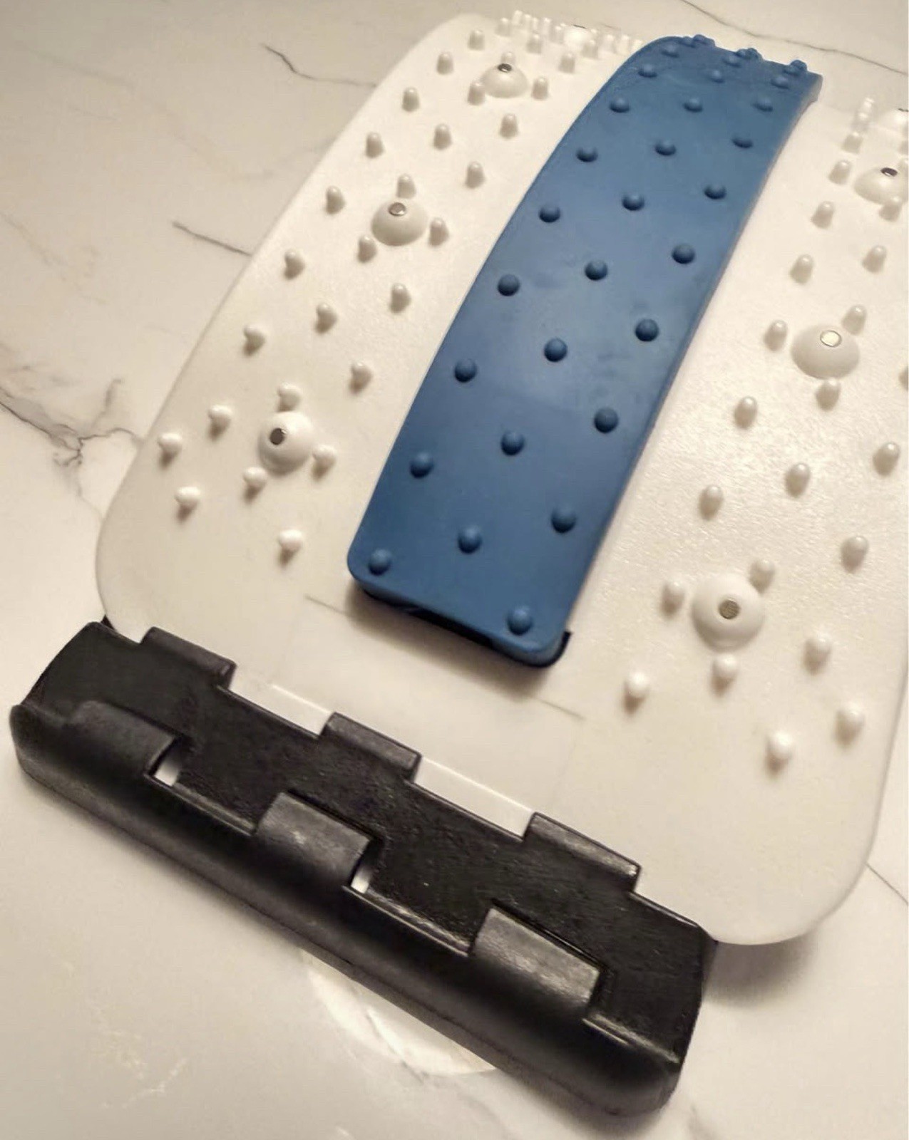 Back Stretcher Spine Board Adjustable Ortho Support for Pain Relief and Lumbar