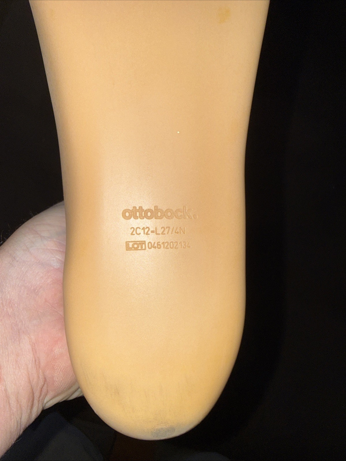 Otto Bock LEFT Below Knee Prosthetic Carbon Fiber Titan 2c12-L27/4N