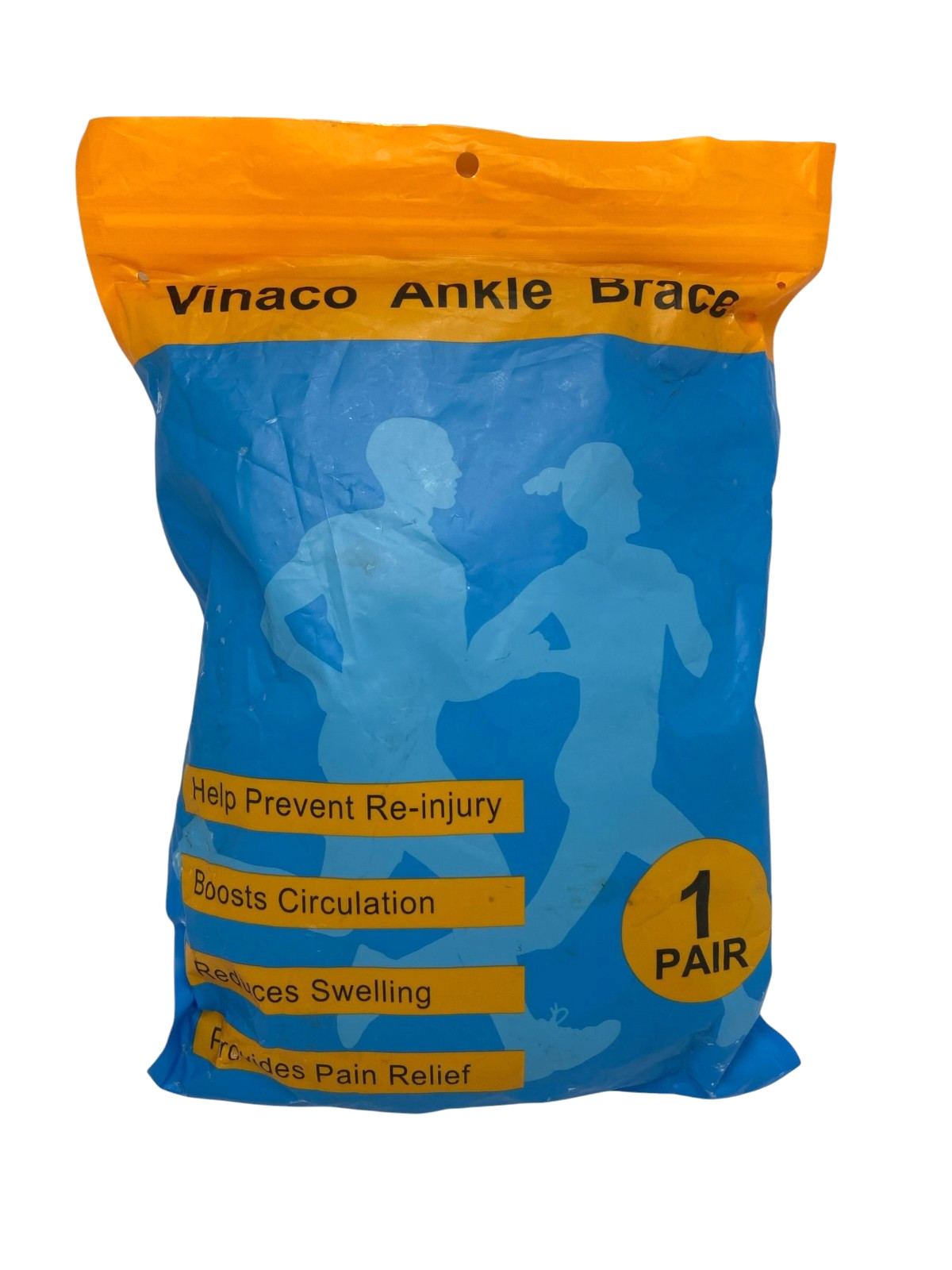 NOS 1 Pair Sealed Vinaco Ankle Brace Running Cycling Sports Basketball Tennis
