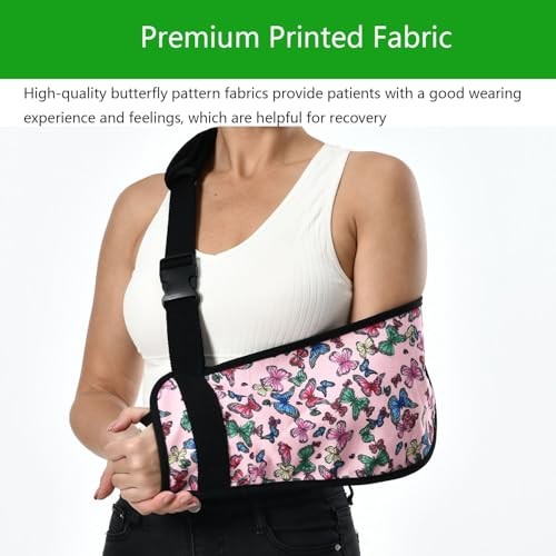 Arm Sling for Broken Arm Torn Rotator Cuff Shoulder Elbow Wrist injury Printed