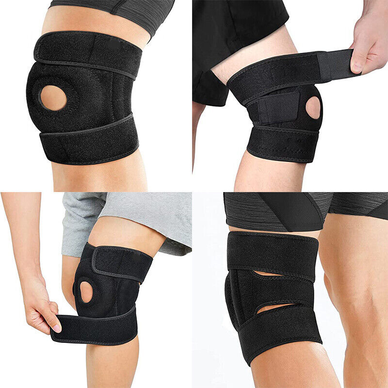 Knee Patella Support Brace Adjustable Sleeve Sports Wrap Brace Knee Protector US