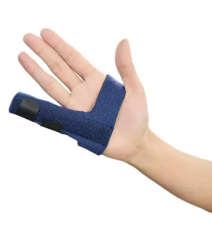 MALLET CORRECTOR RELIEF TRIGGER FINGER SPLINT BRACE STRAIGHTENING CURVED LOCKED