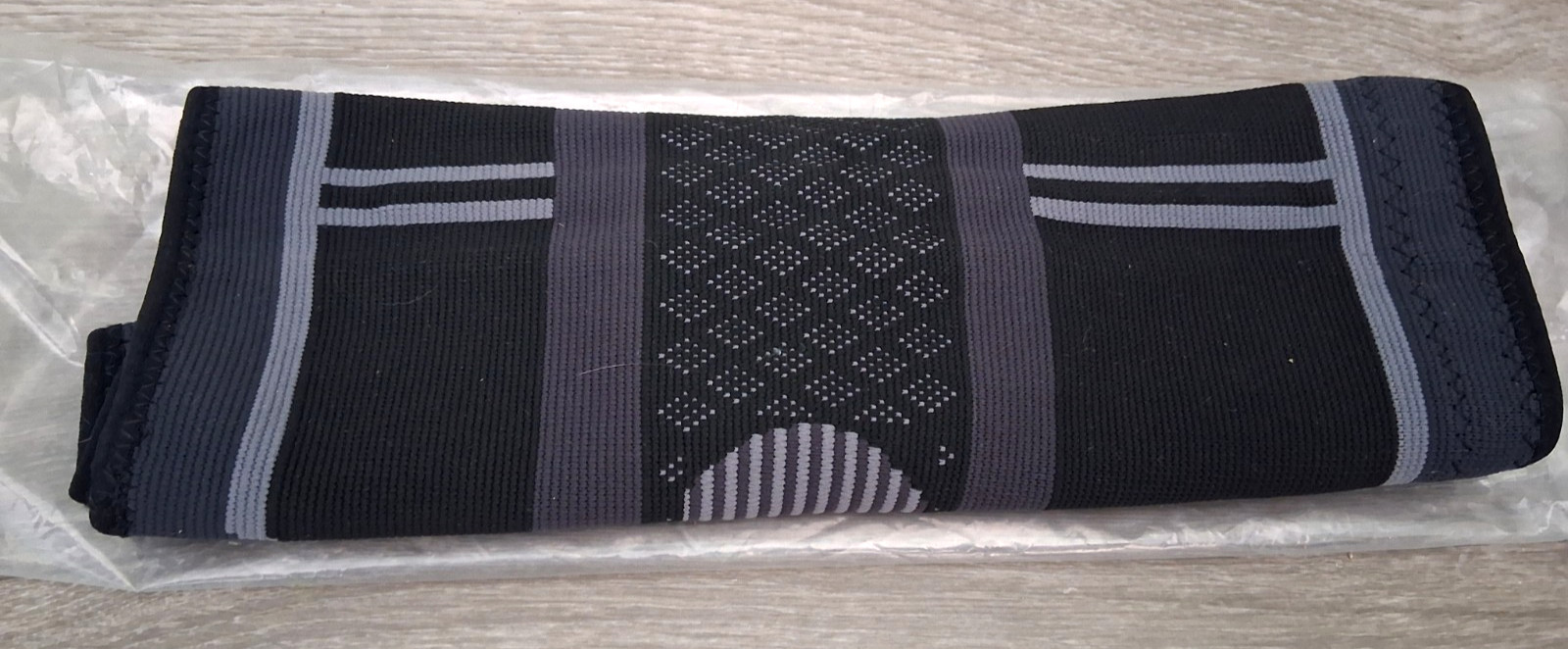 Techware Pro Compression Knee Sleeve Black/Gray XX-Large