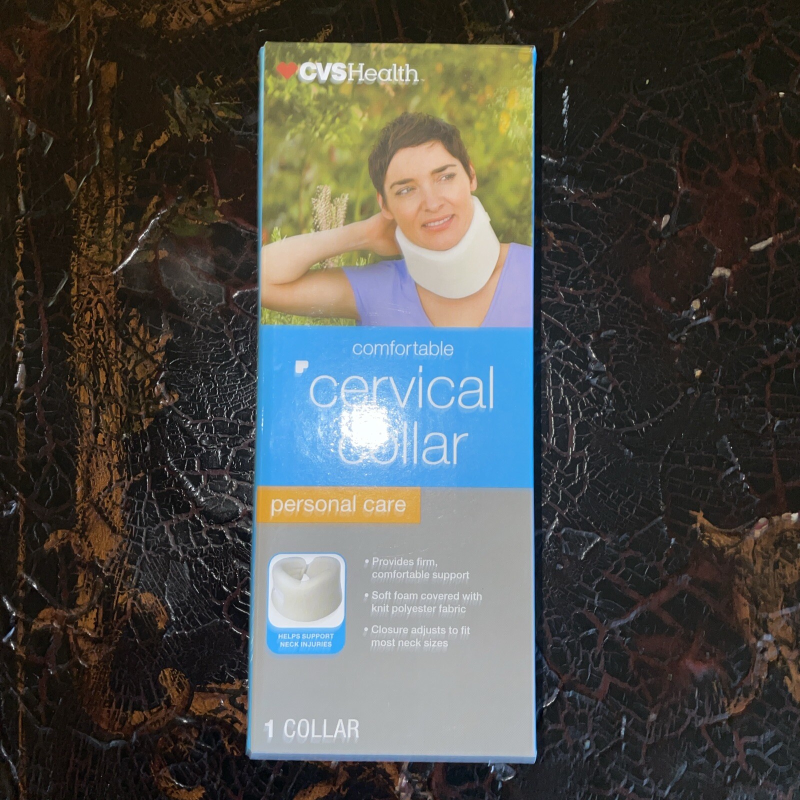 CVS Health Cervical Collar New Adjusts To Fit Most Neck Sizes