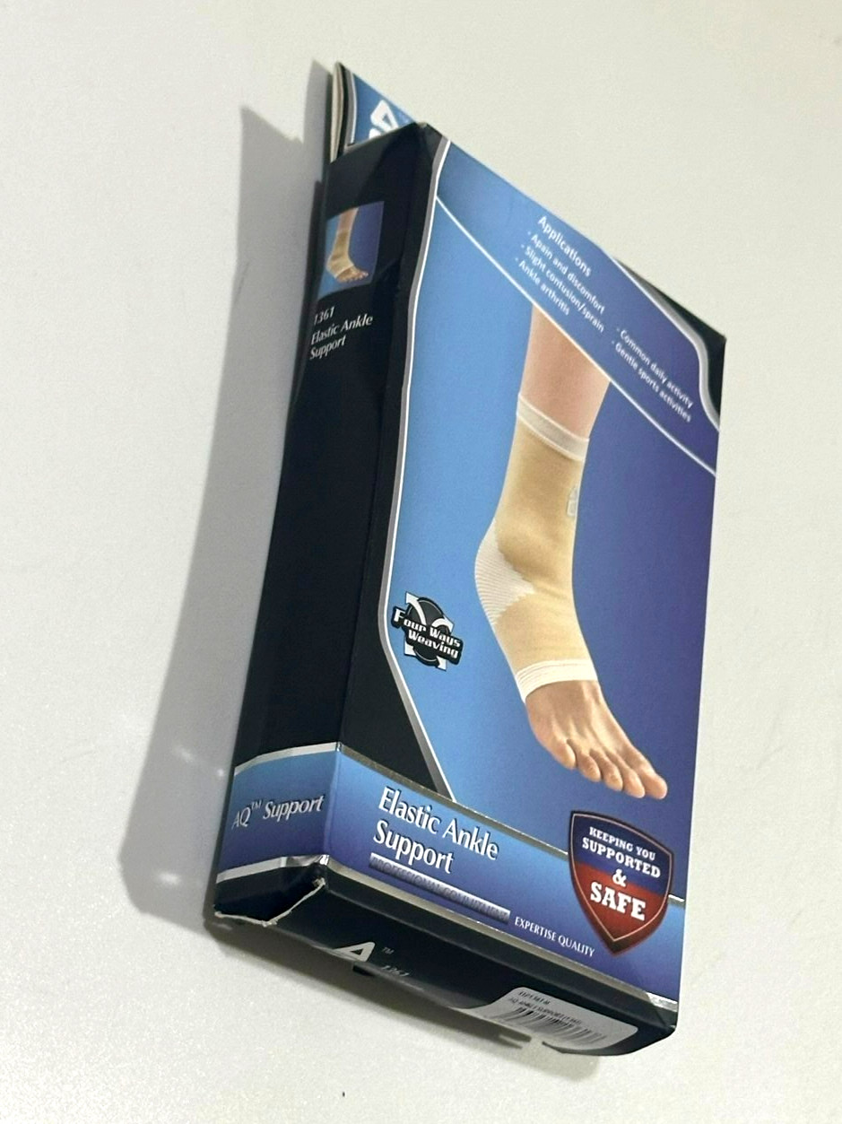 AQ Support Elastic Ankle Support Nylon Spandex Rubber 1361 – M size