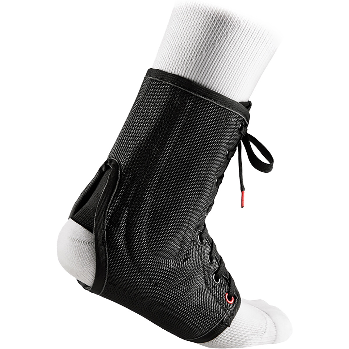 McDavid Lace-Up Ankle Brace with Stays – Black