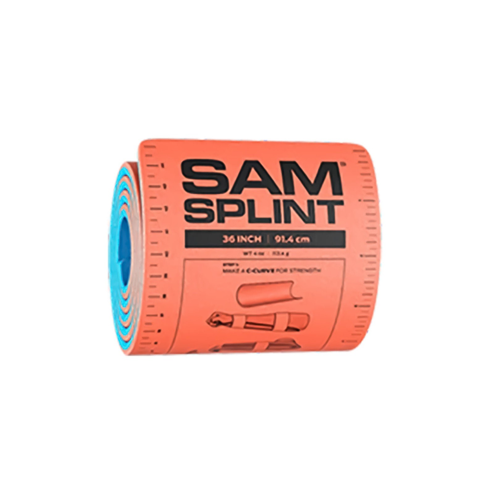 Sam Arm Splint Orange One Size Fits Most