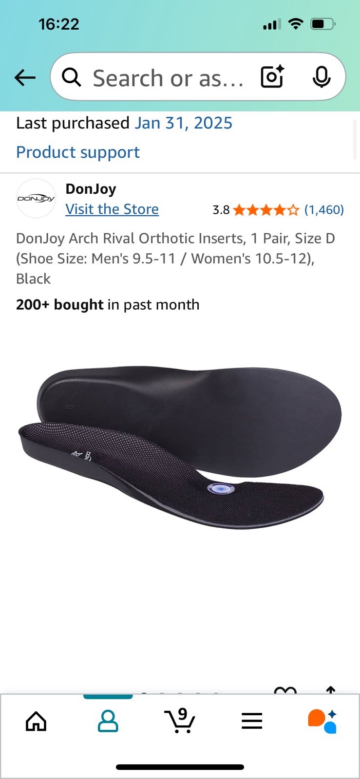 Don Joy Orthotic