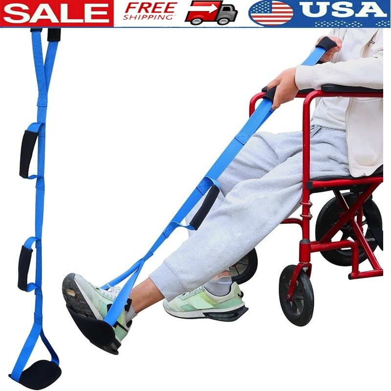 Leg Lifter Strap Hip Replacement Recovery Mobility Aid Physical Therapy Tool New