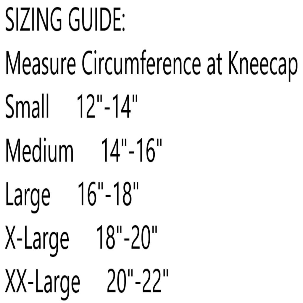 Curad Knee Support Neoprene Hinged w/U-Shaped Support Black Medium