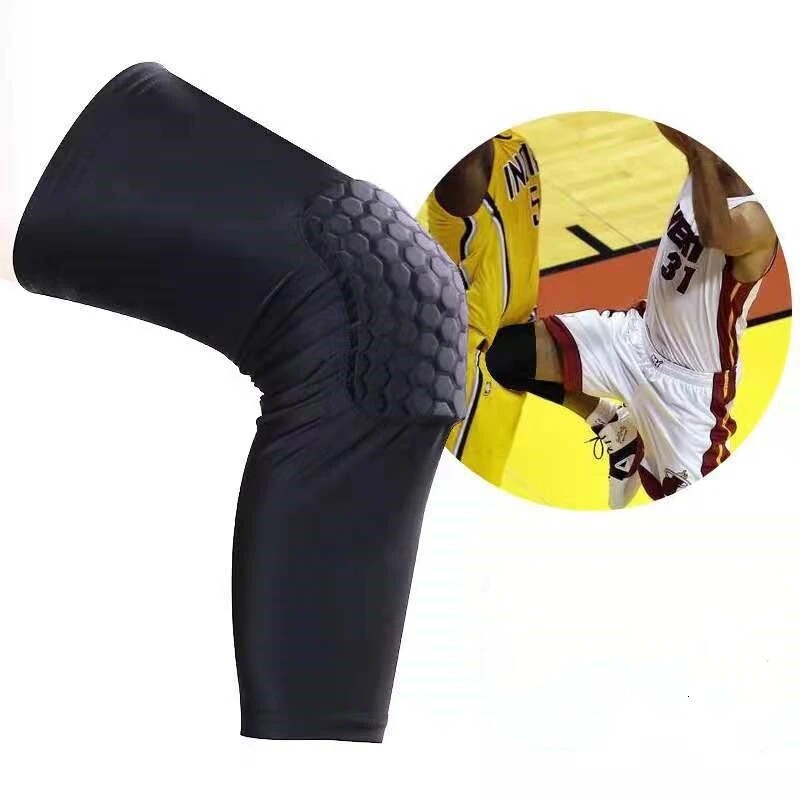 1x/2x Honeycomb Knee Pads Sport Knee Support Protector Brace Compression Sleeves