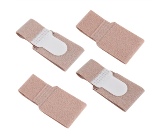 Broken Toe Wraps Hammer Toe Separator Splints Cushioned Bandages 4 pk Natra Cure