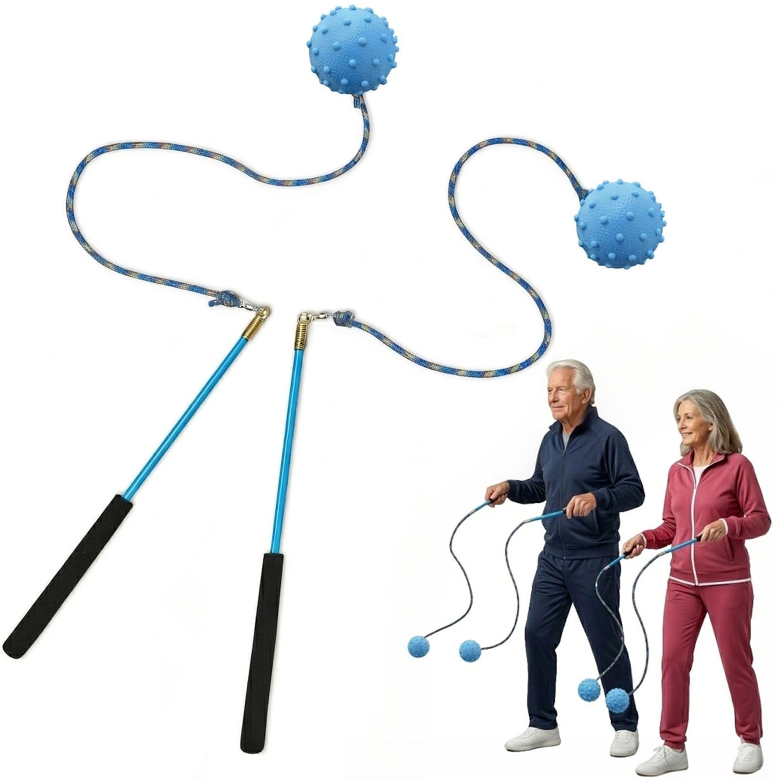 Shoulder Relief Ball Swing | Rotator Cuff Exercise Tool | 360° Swivel & Non-Stre