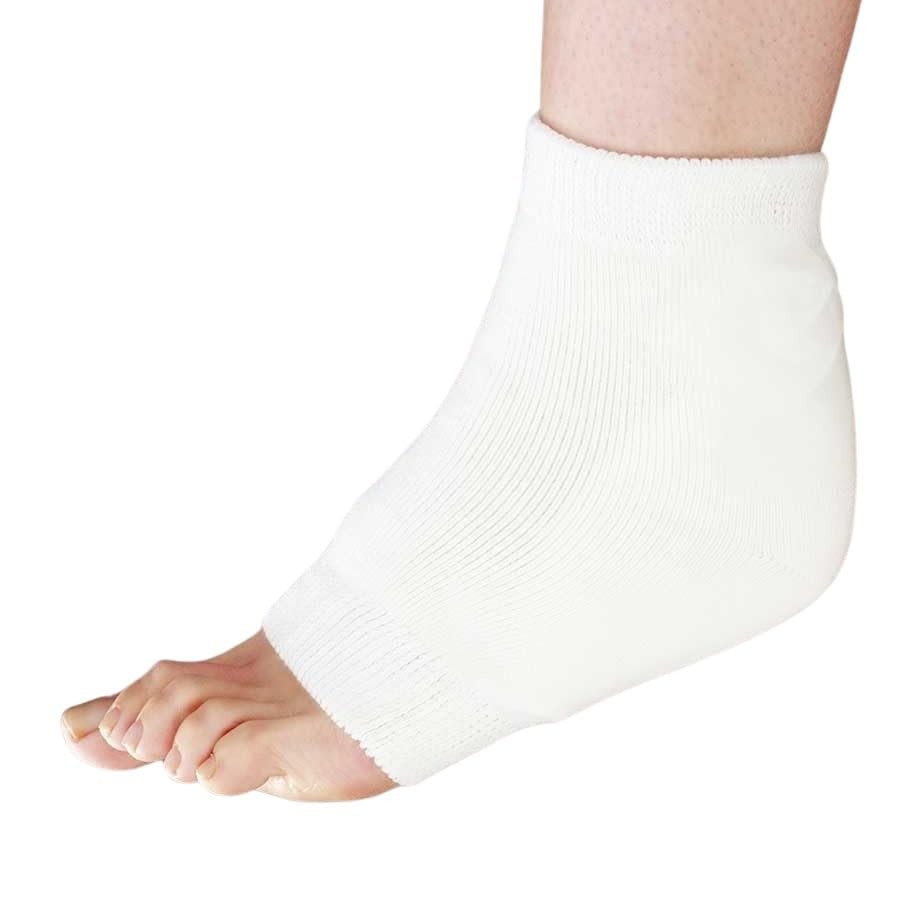 Heel & Elbow Protector Large Padded Sleeves – Knit Elastic Cushioned Guards f…