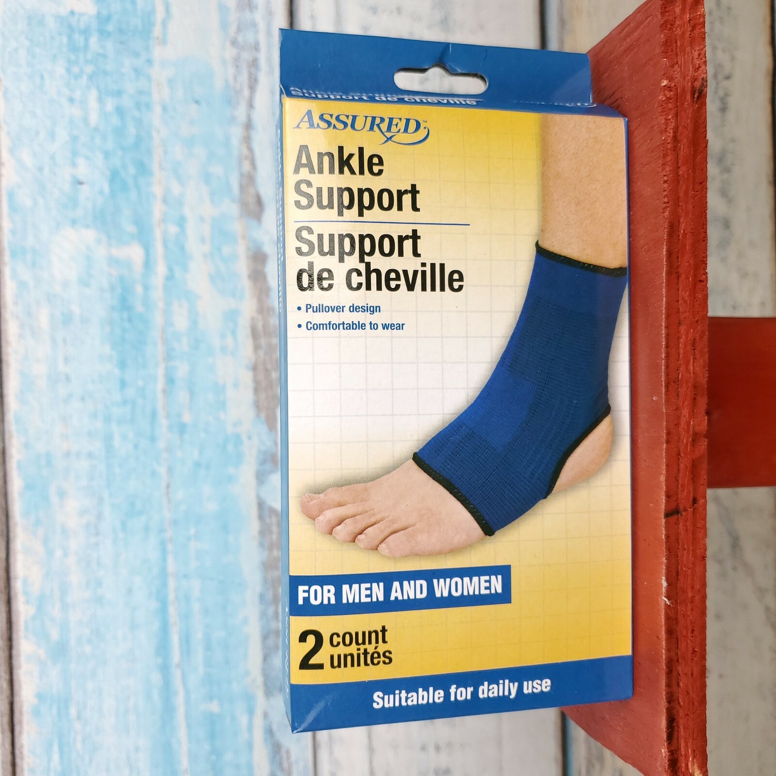 Assured Ankle Support Pull Over Design Blue Unisex For Daily Use USA Seller