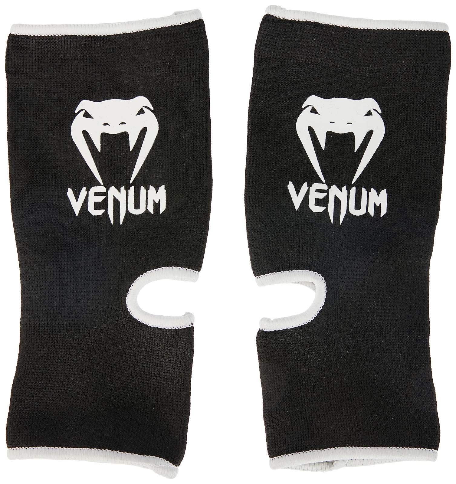Venum Muay Thai/Kick Boxing Ankle Support Guard, Black One Size,