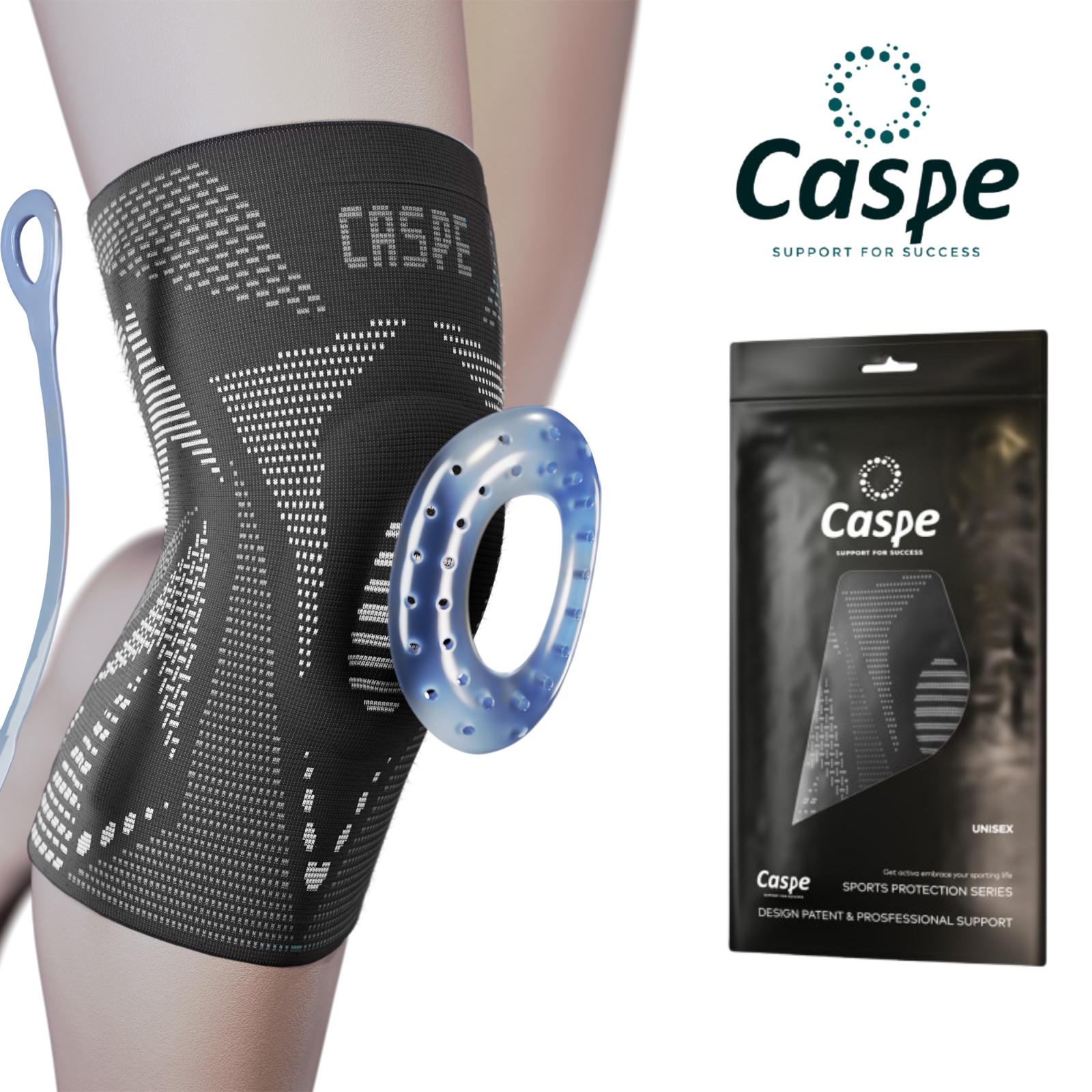 Knee Brace Compression Sleeve Support Sport Joint Arthritis Patella Stabilizer