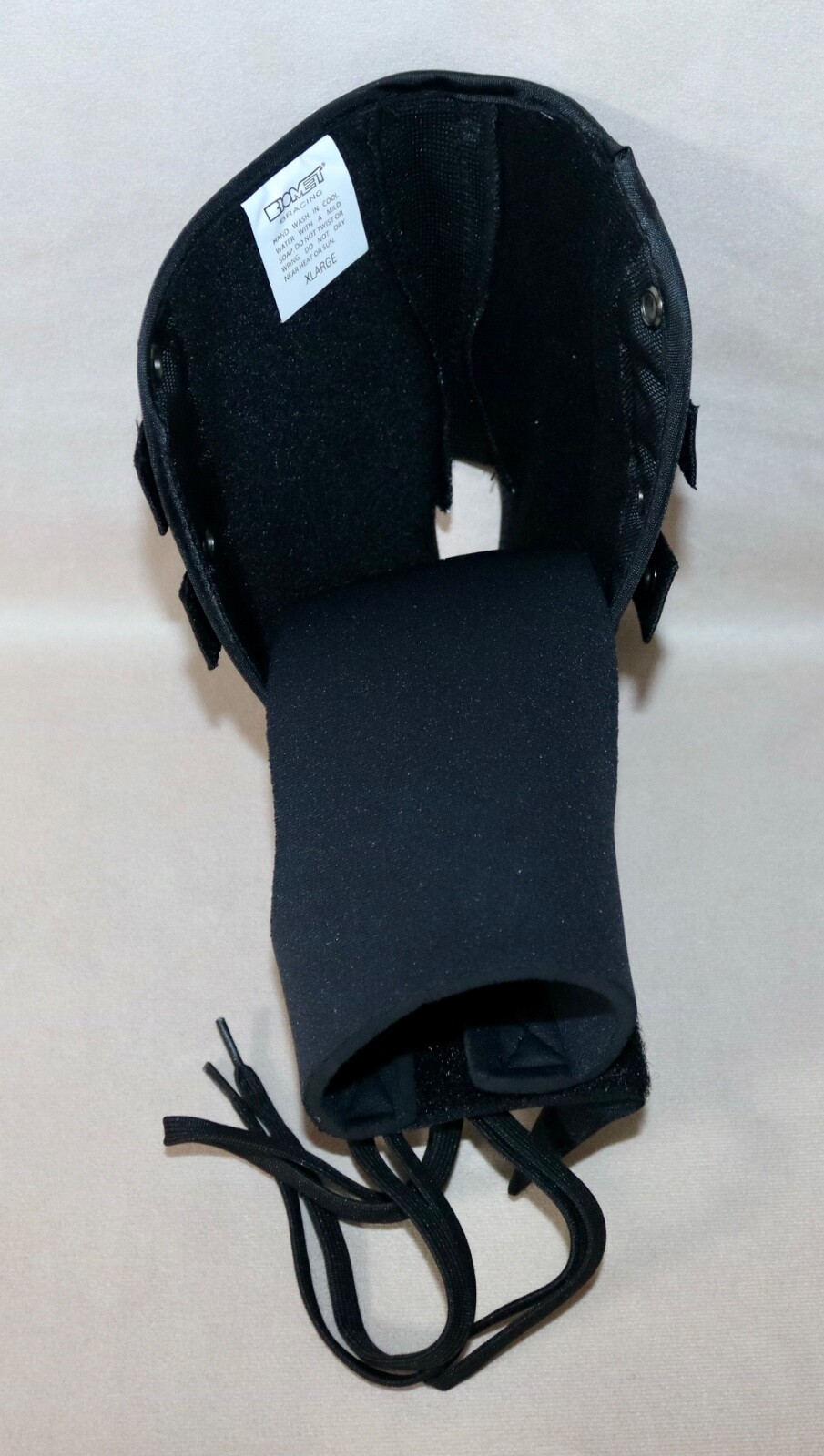 Biomet Ascend Lite Lace Up Ankle Brace ~ Adult X-Large ~ Black #171606 NEW
