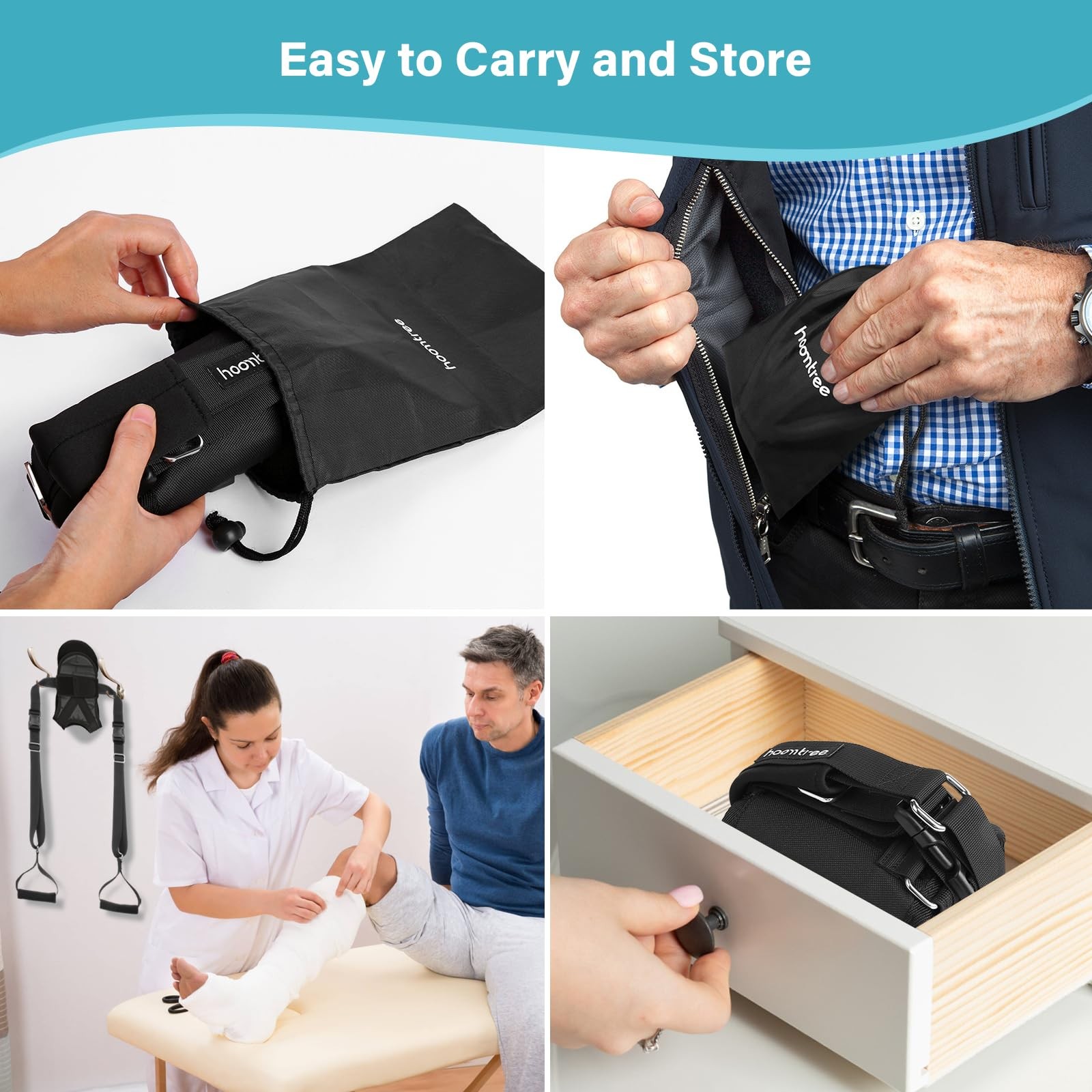 HOOMTREE Knee Replacement Recovery Aids,Knee Surgery Recovery Equipment with …