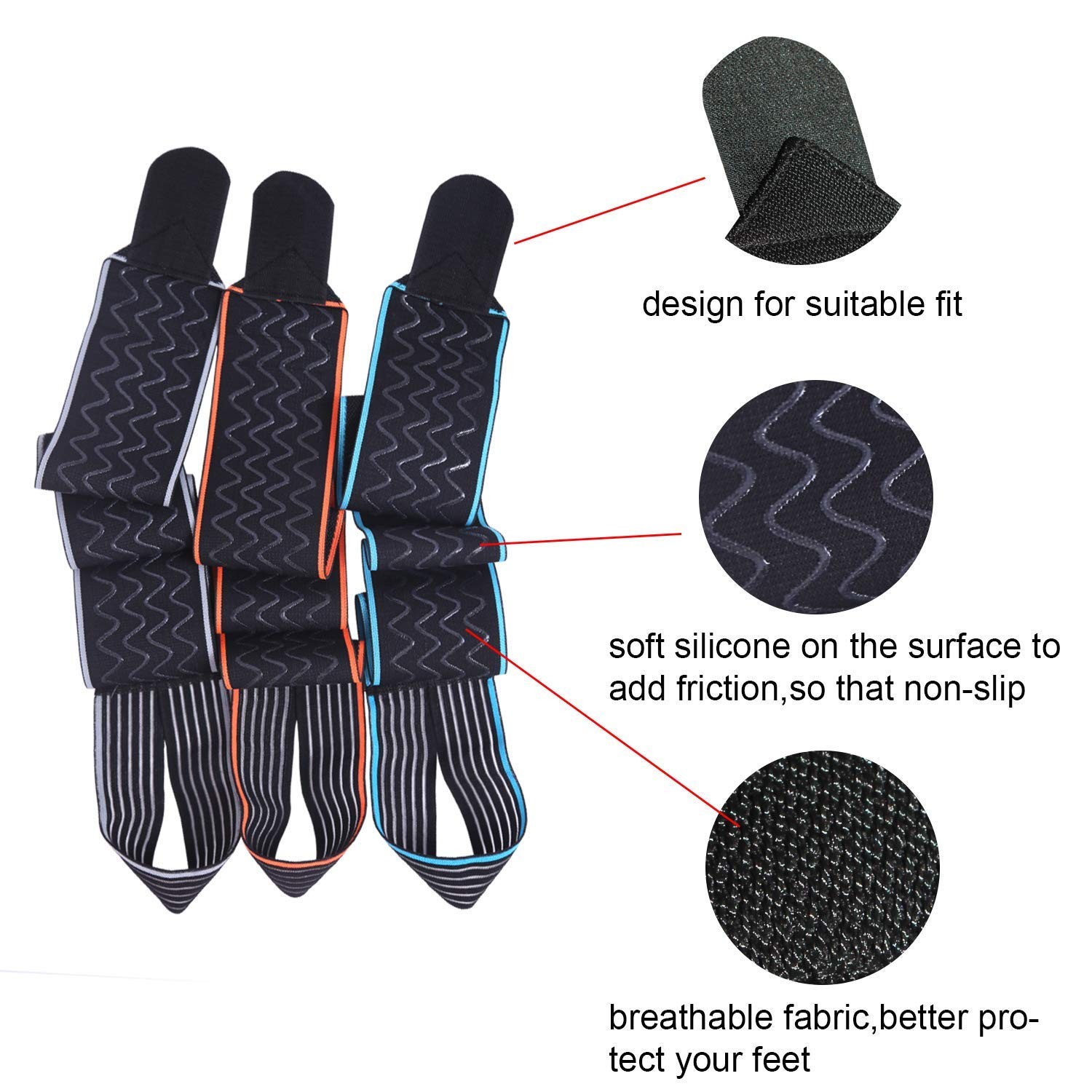 Ankle Support,Adjustable Ankle Brace Breathable Nylon Material Super Elastic …