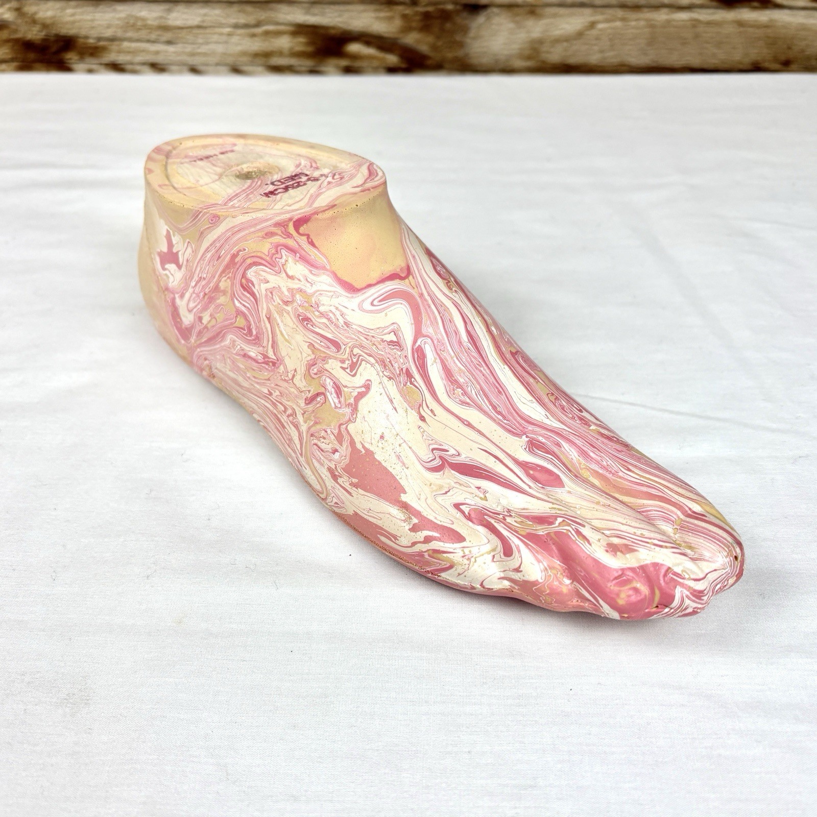 Kingsley Flattie Prosthetic Foot CUSTOM HAND-DIPPED COLOR R-8-25CM MED. 3/8 Heel