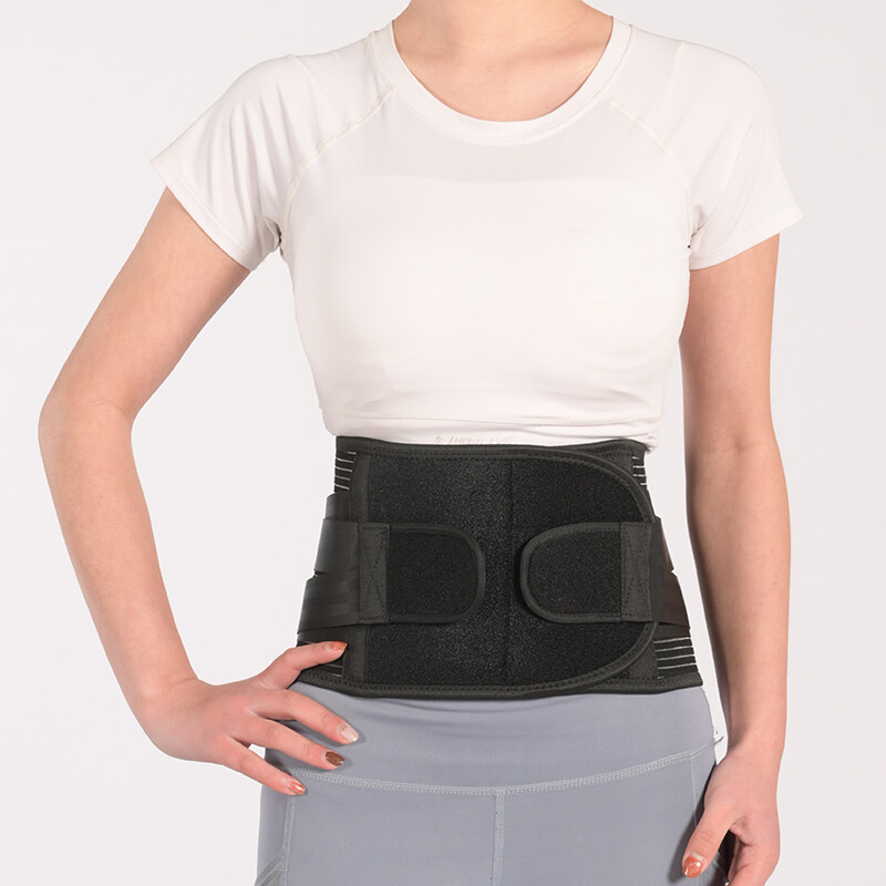 Mens Lumbar Lower Back Support Belt Work Brace Waist Wrap Pain Relief Sciatica