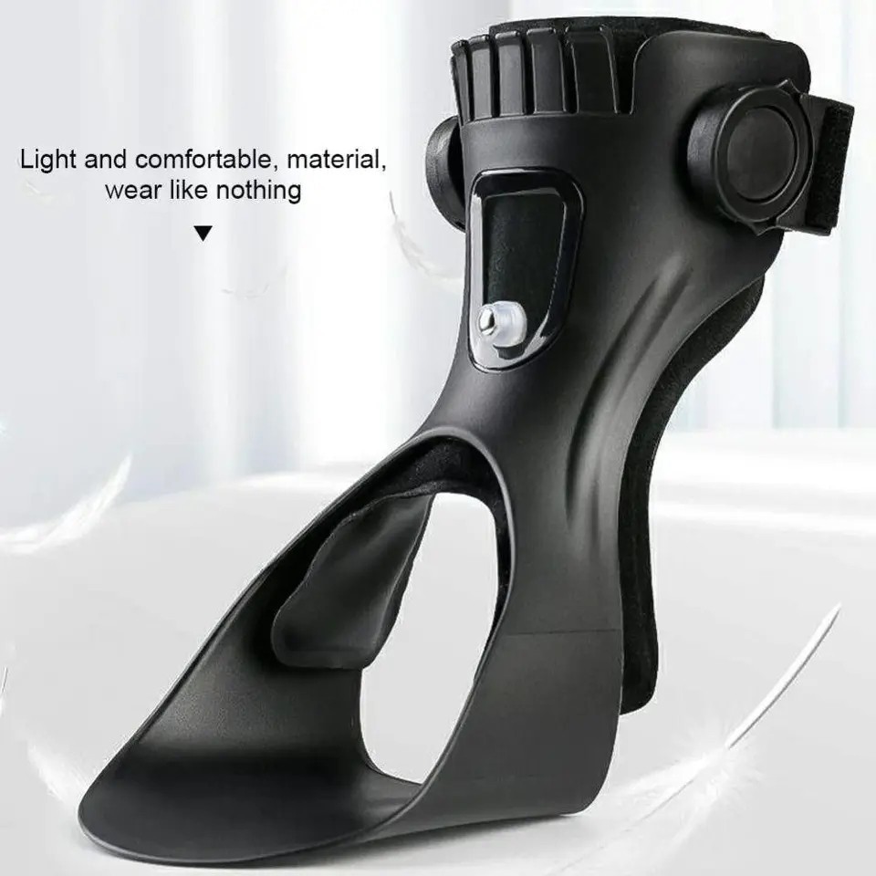 Drop Foot Brace AFO Leaf Spring Splint Ankle Foot Orthosis Support For Stroke