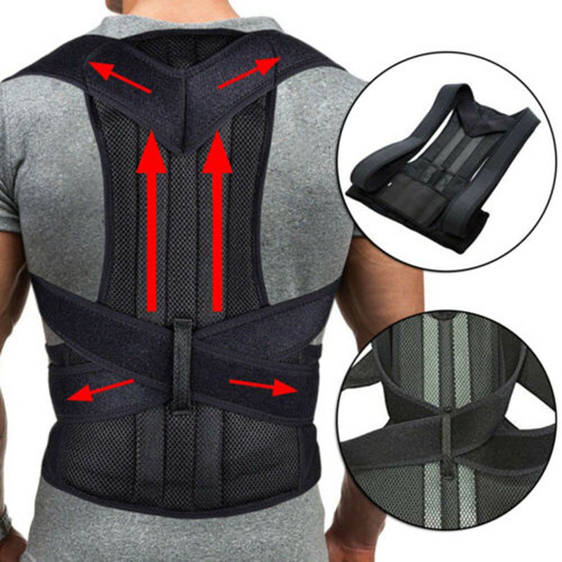 Posture Corrector For Women Shaping Men Support Brace Upper Scoliosis Neck Hump