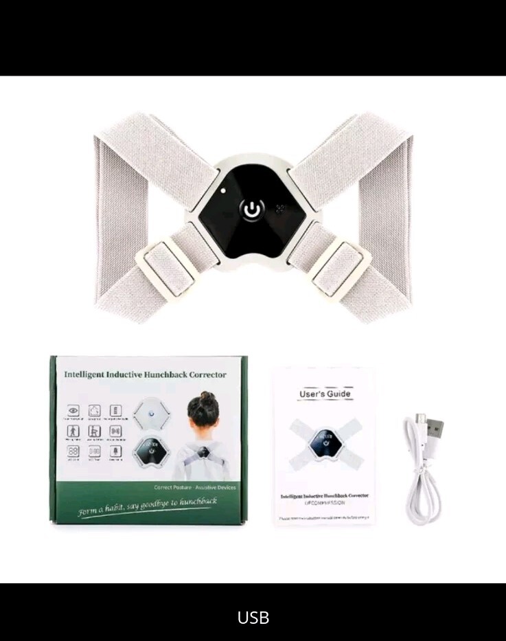 Smart Back Corrector Adjustable Hunchback Posture Sensor Orthosis Invisible