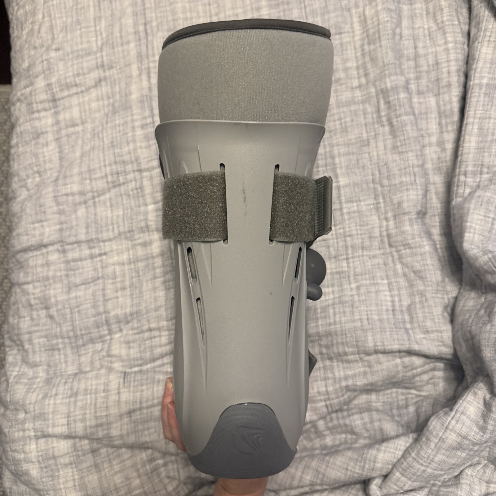 Breg Air Pump Ankle Medical Boot Walking Cast Foot Injury Brace – Size Large