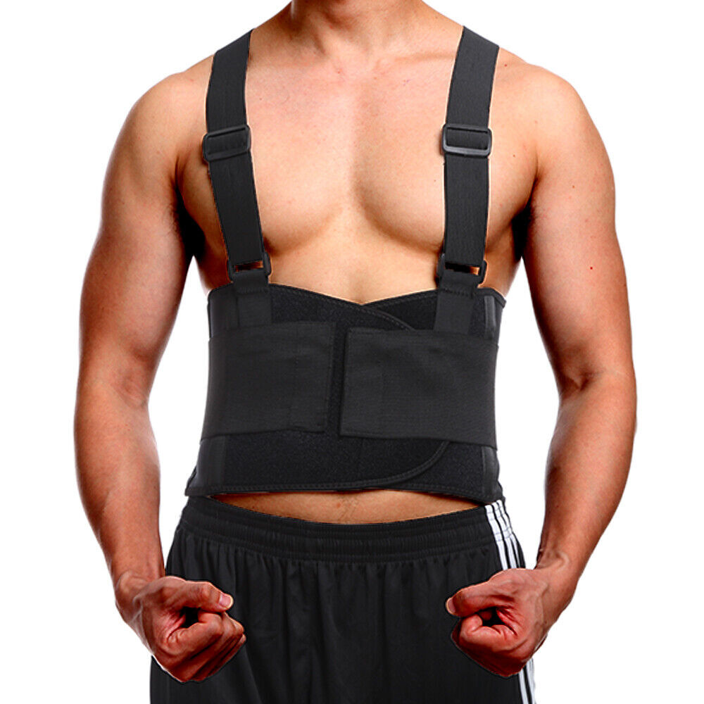 Back Support Belt, Reduces Strain and Lower Back Discomfort, Adjustable, X-Large