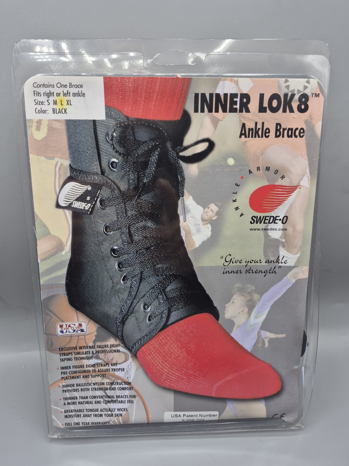 Swede-O Inner Lok 8 Ankle Support Large Free Shipping