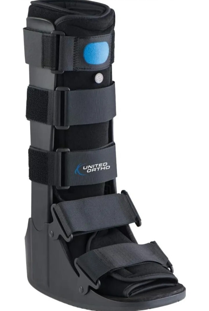 United Ortho Air Cam Walker Fracture Boot, Medium , Black