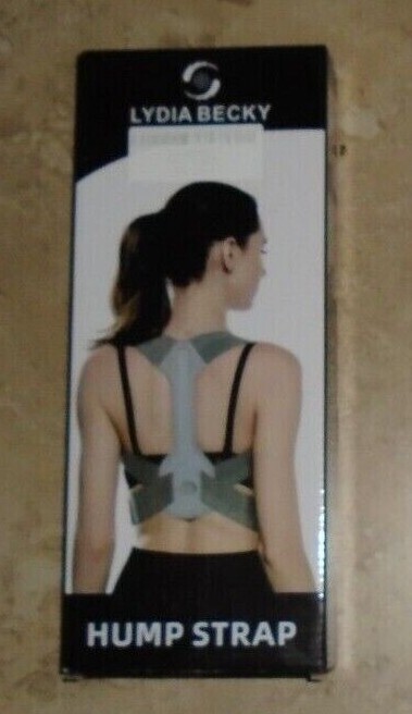 NEW Adjustable Back Support Posture Corrector Brace Belt Strap Ladies M Medium
