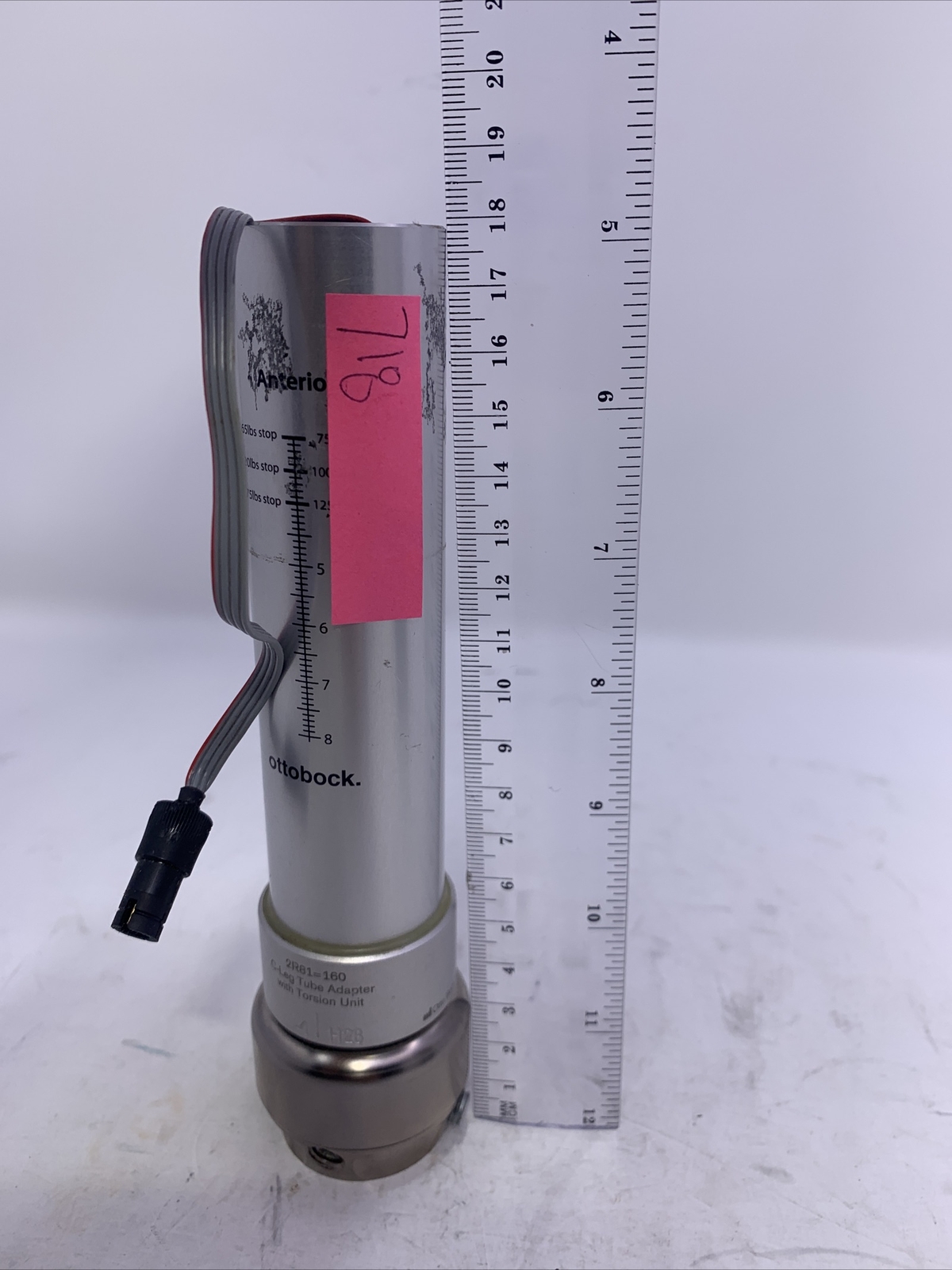 ottobock otto bock c-leg cleg 3 torsion pylon. 2R81=160