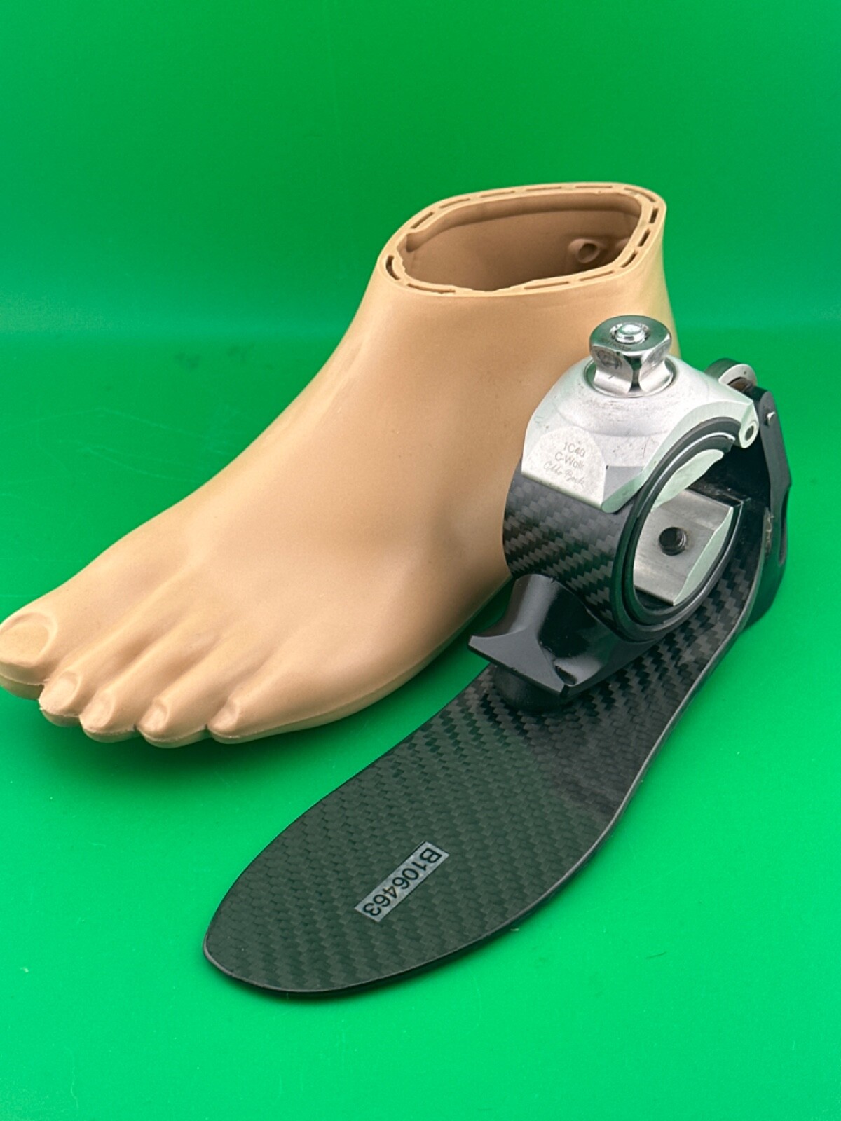 OTTOBOCK Otto Bock c-walk cwalk c walk prosthetic foot, left, sz 24 max wt 165