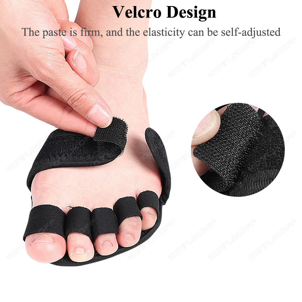 Toe Straightener Splint, Hammer Toe Cushions Pads Toe Alignment Loops 1Pair