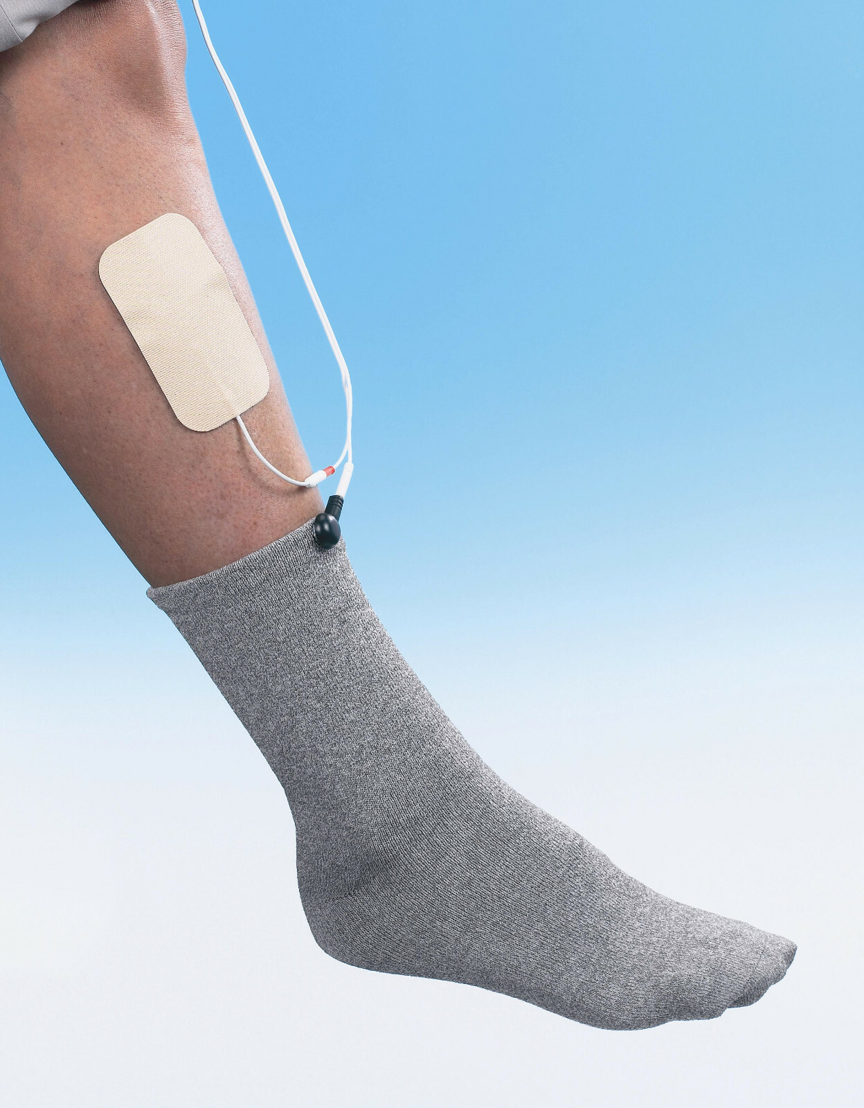 TensCare iSock – Foot and Ankle Pain Relief TENS Silver Stim Conductive Fabric