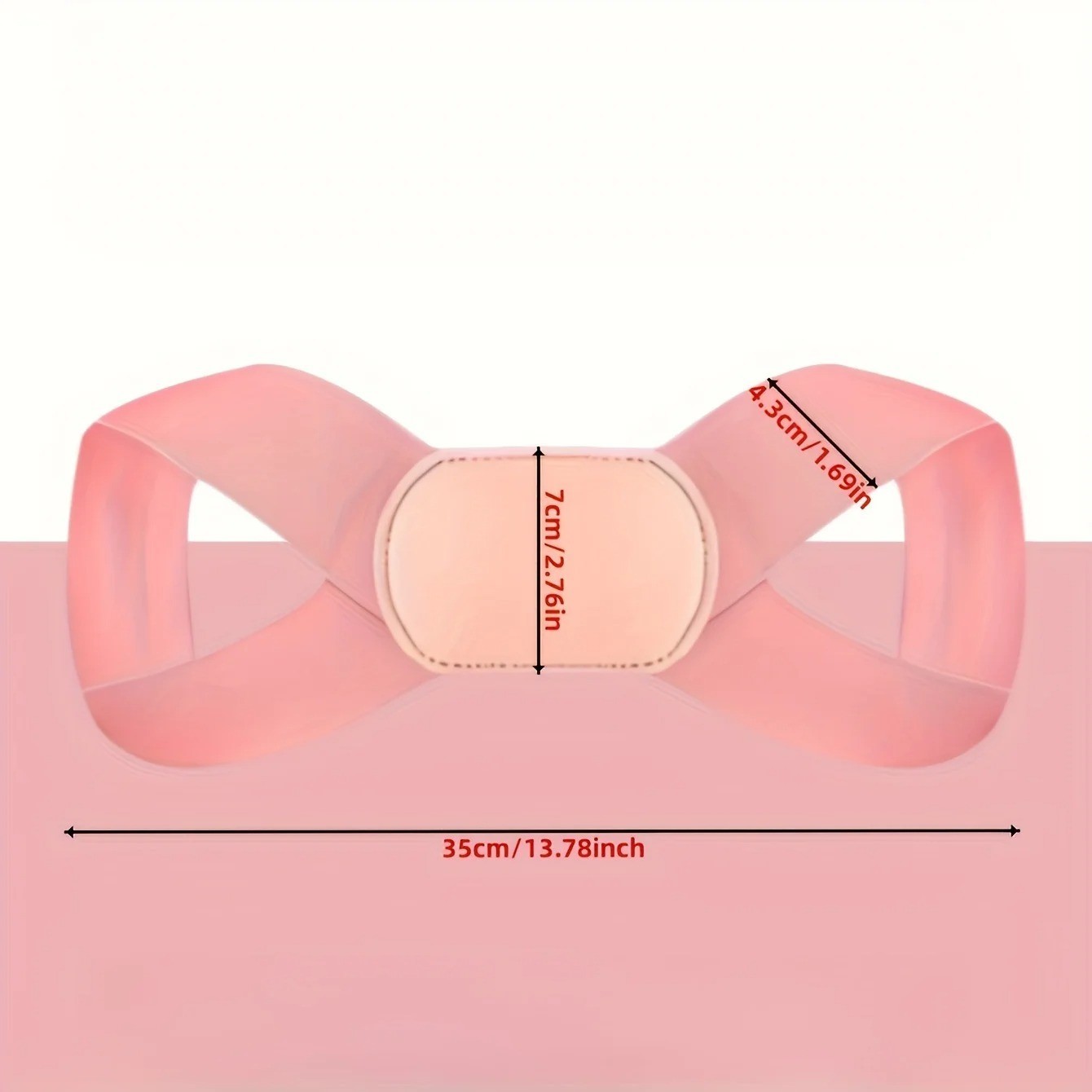 Ladies Posture Corrector Breathable Invisible Back Support Adjustable Shoulder B