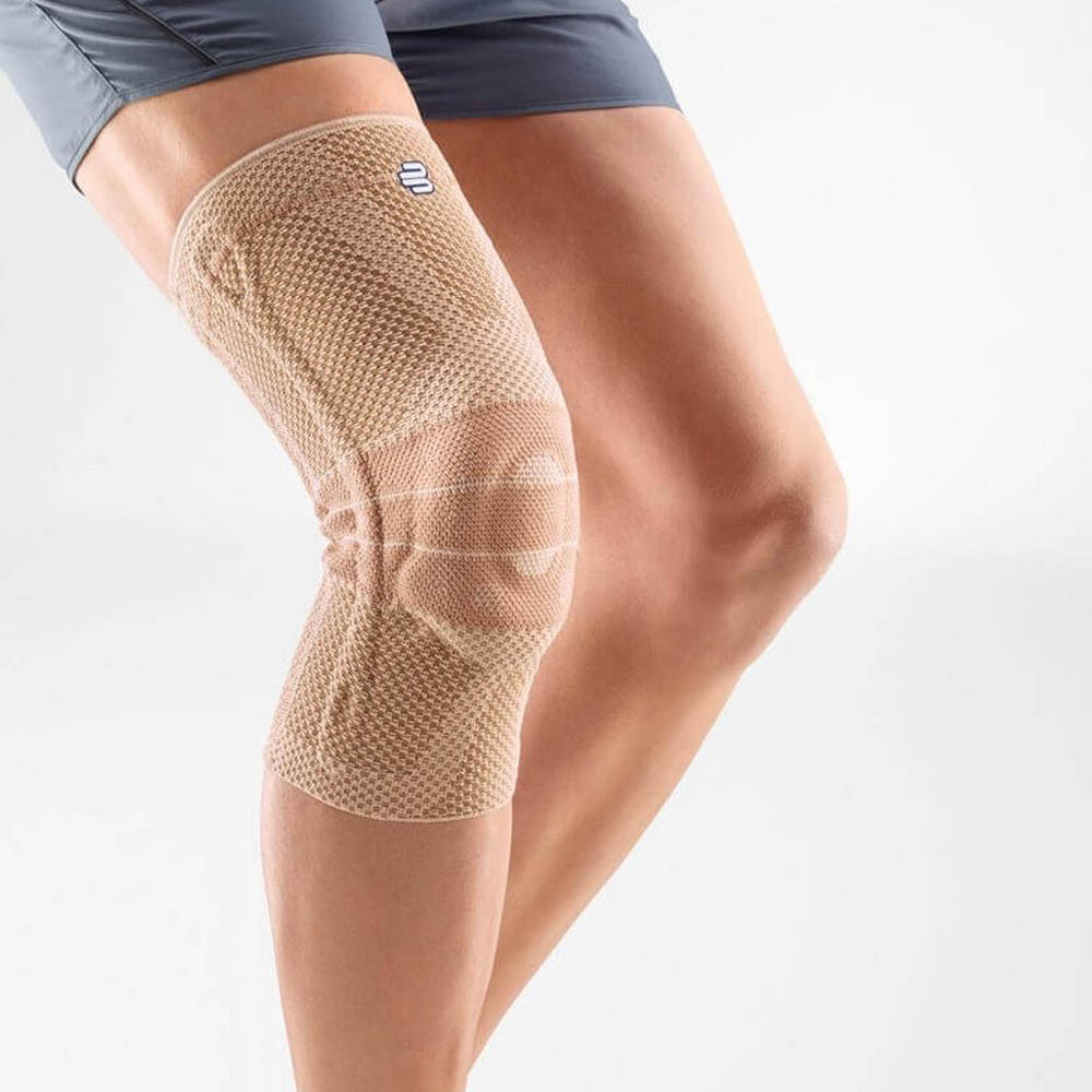Bauerfeind Genutrain Knee Brace Knee Brace Beige Exhaust and Stabilization