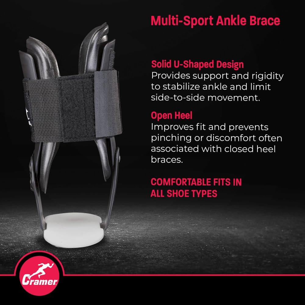 Active Ankle T2 Ankle Brace, Rigid Ankle Stabilizer for Protection & Sprain Supp