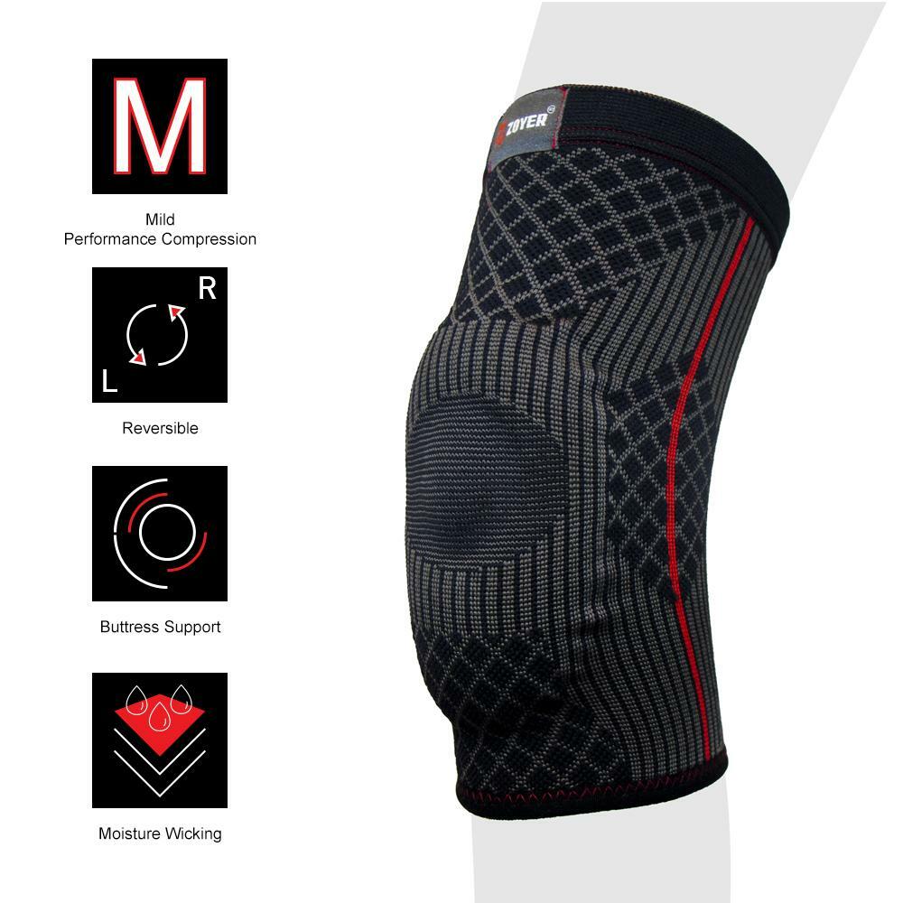 ZOYER USA Performance Knee Brace with Eva Pads – Size Large