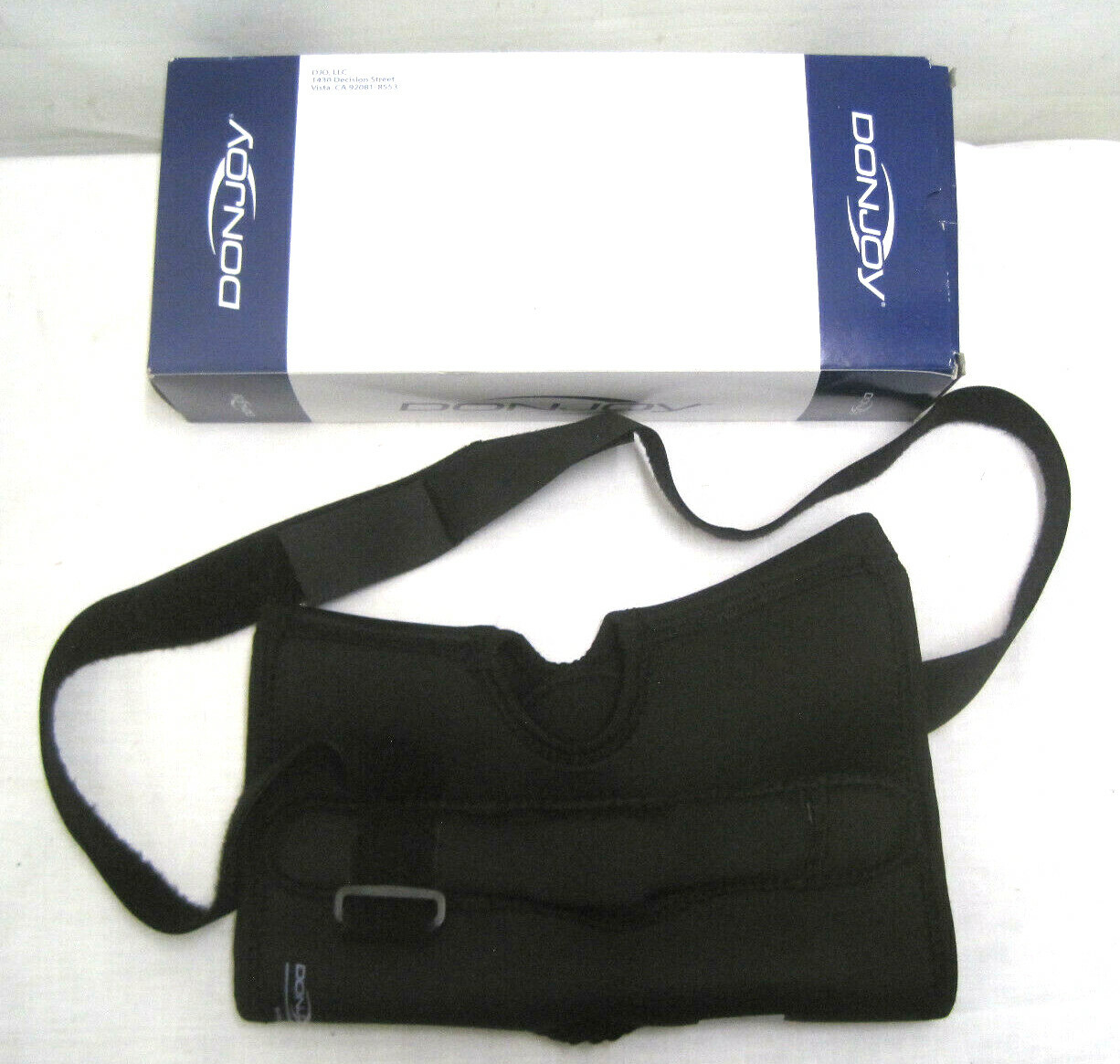 DonJoy Ultrasling Size Large Shoulder Elbow Arm Soft Drytex Bendable Brace