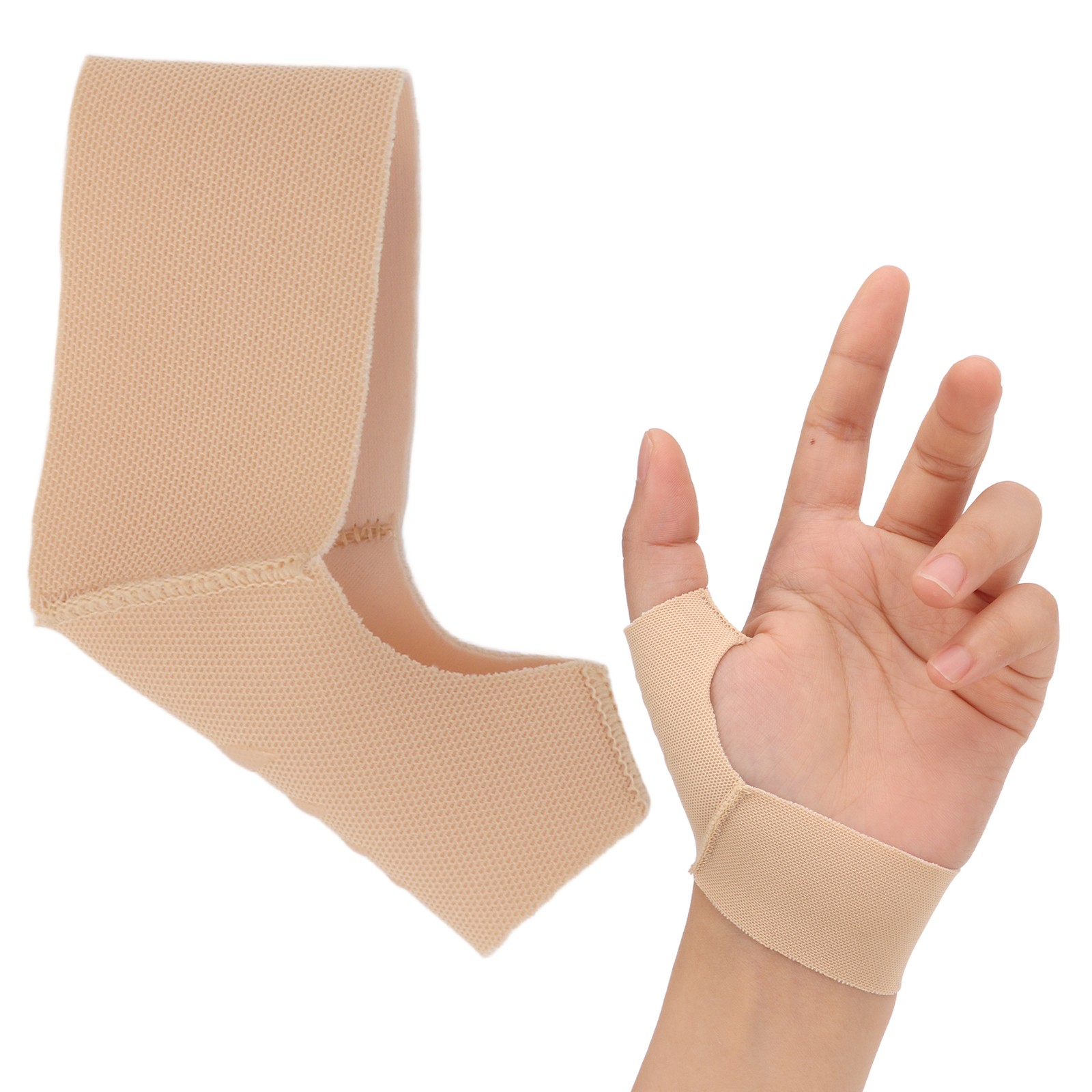 L Elastic Thumb Support Brace Thumb Gloves for Dancing Volleyball Yoga Sport WT