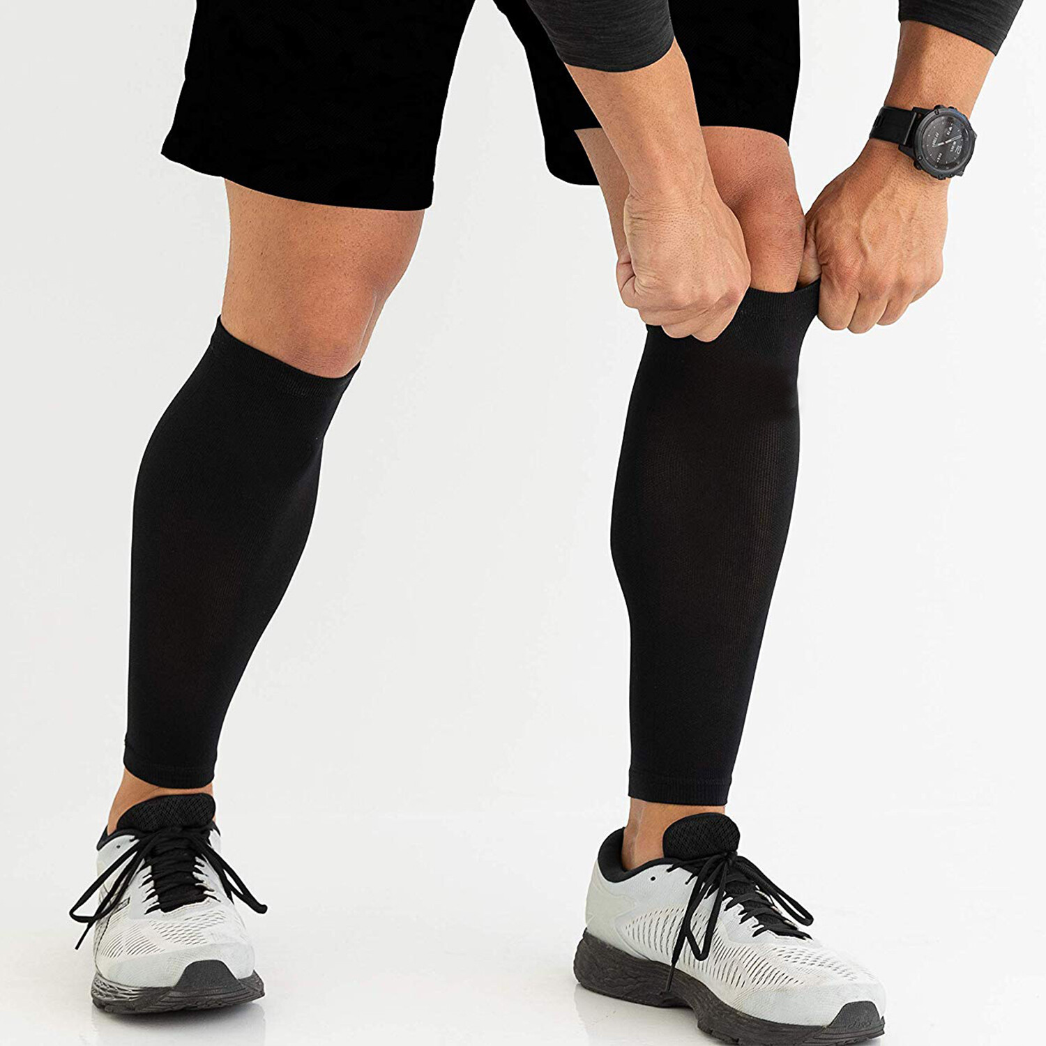 Medical Sports Calf Leg Brace Support Sleeve Compression Running Pain Relief Gym